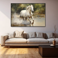 Thumbnail for White Horse Painting