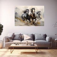 Thumbnail for Abstract Painting of Horses