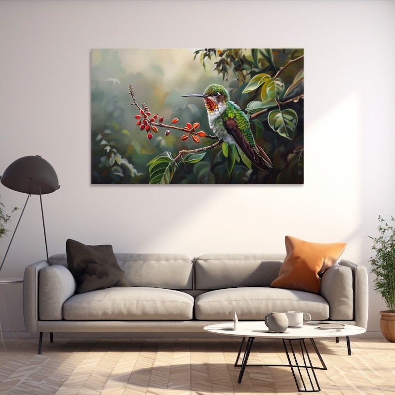 Hummingbrid Painting