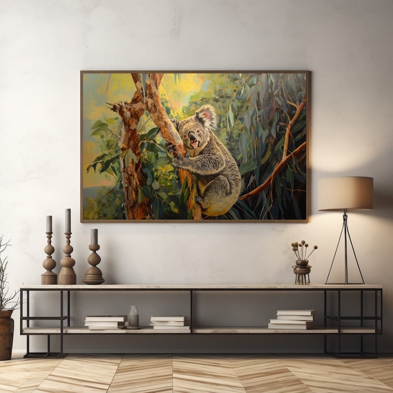 Koala Acrylic Painting