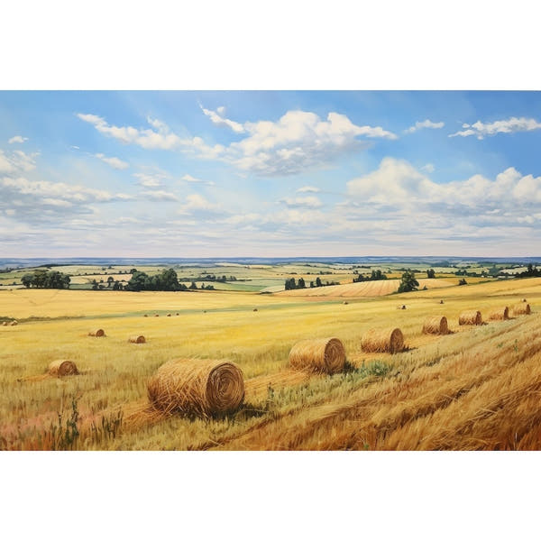 oil Canvas french countryside