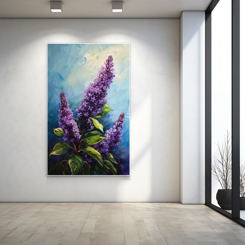 Lilac Painting
