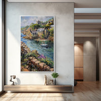 Thumbnail for Vintage Landscape Oil Painting