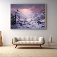 Thumbnail for Winter Landscape Canvas Art