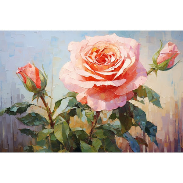 Rose Knife Canvas
