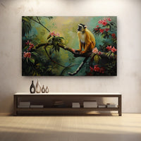 Thumbnail for Monkey on Branch Painting
