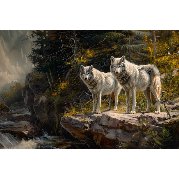 Beautiful Wolf Canvas