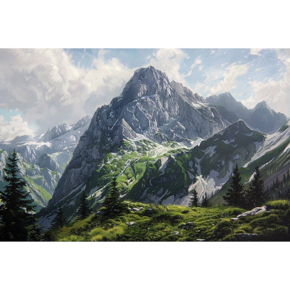 Rocky Mountains Canvas