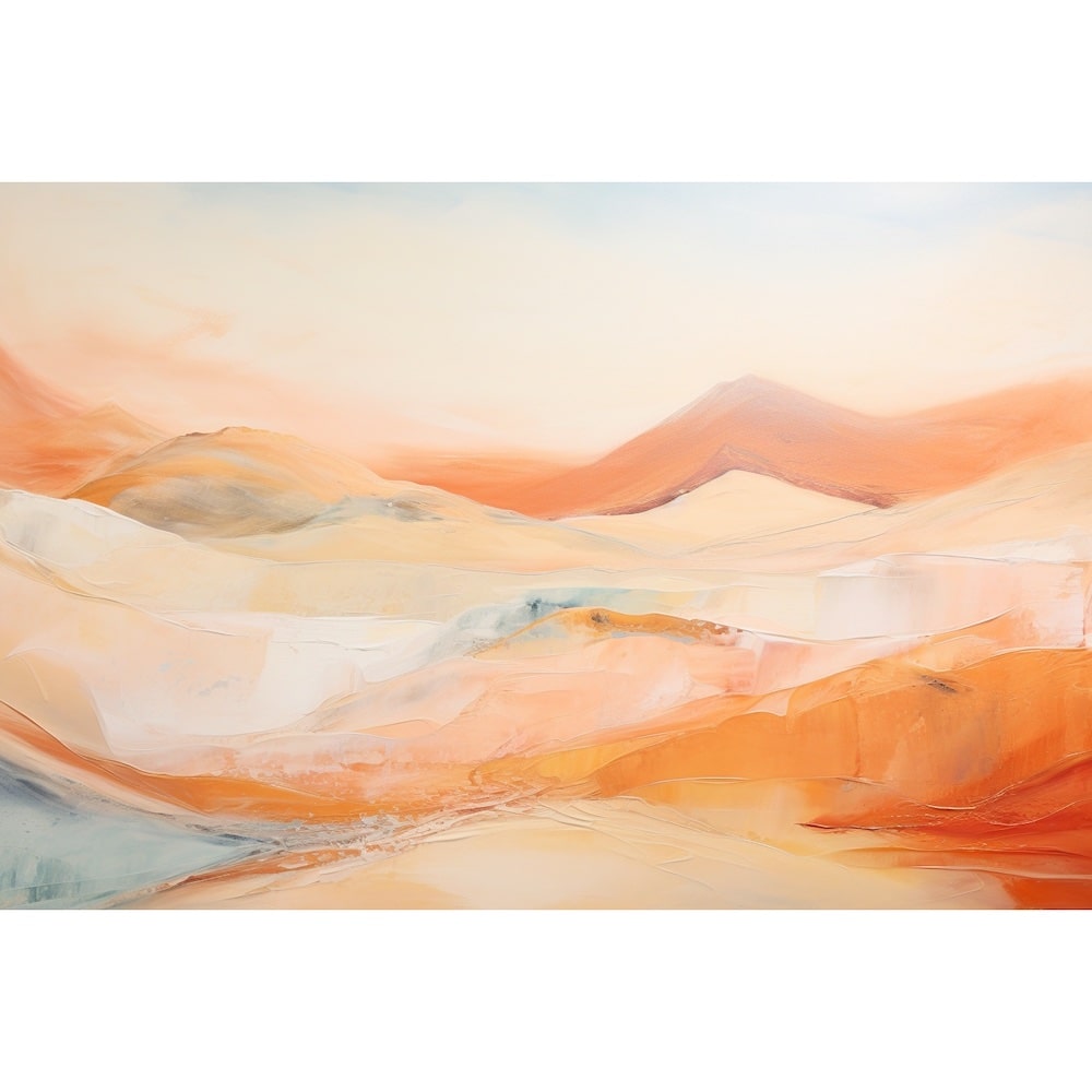 Abstract Desert canvas