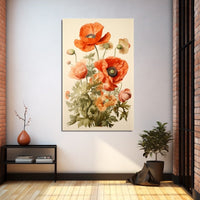 Thumbnail for Vintage Poppy Painting