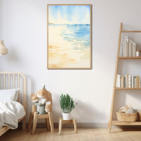 Thumbnail for Beach Watercolor Painting