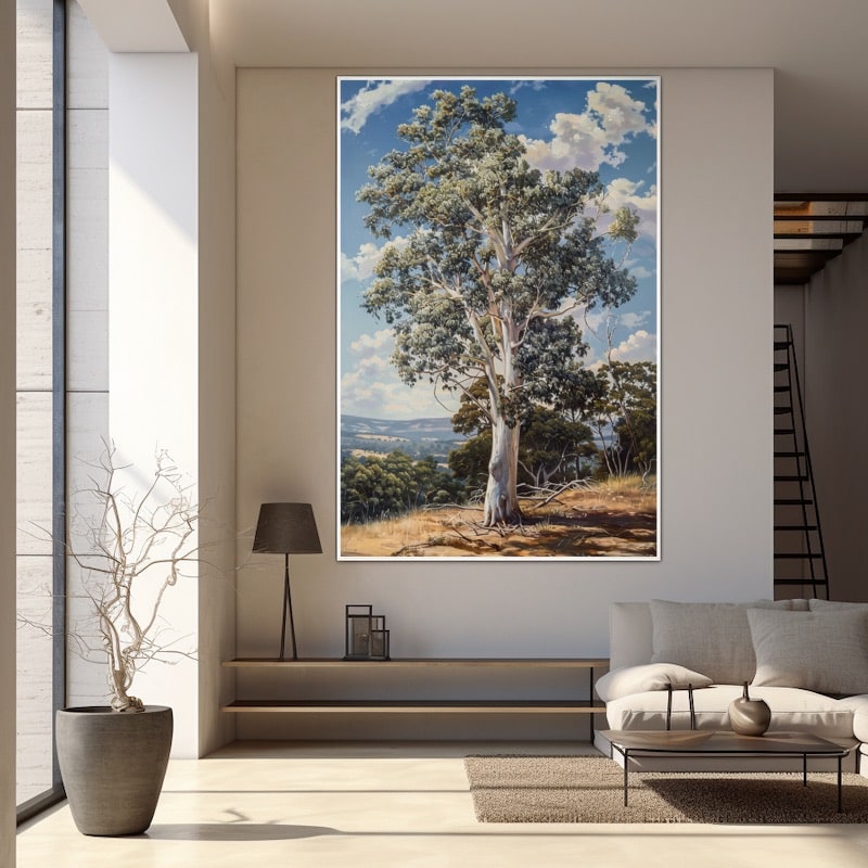 Eucalyptus Painting