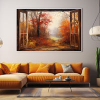 Thumbnail for Autumn Window Painting