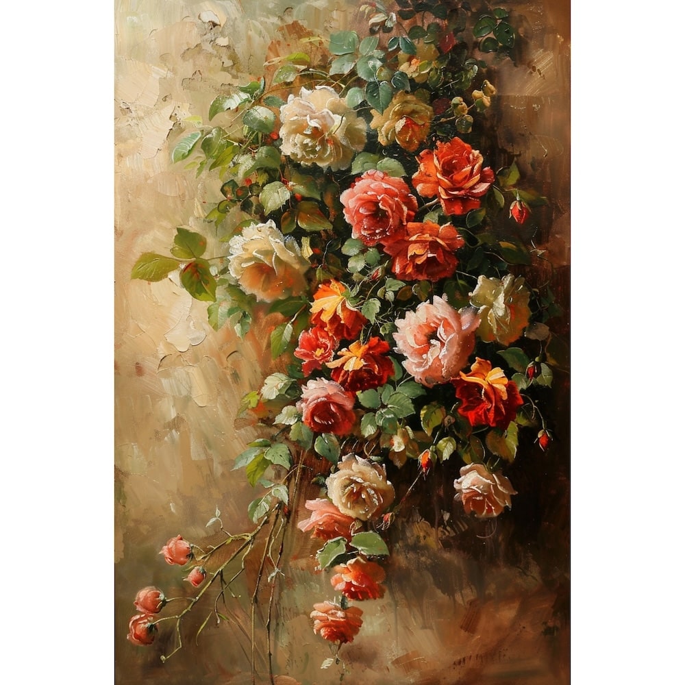 Flemish Flower Canvas