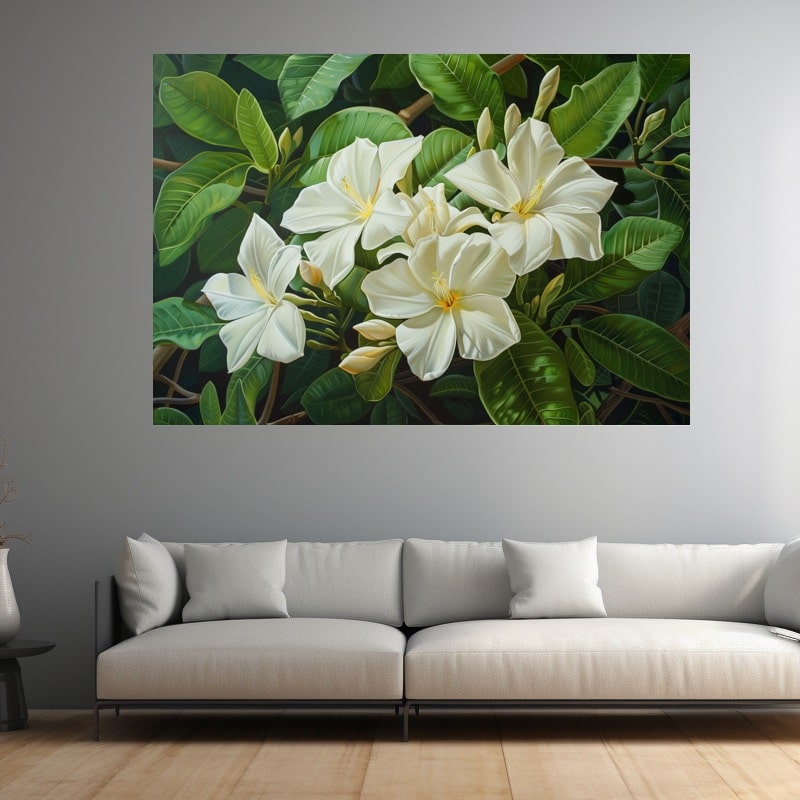 Jasmine Flower Painting