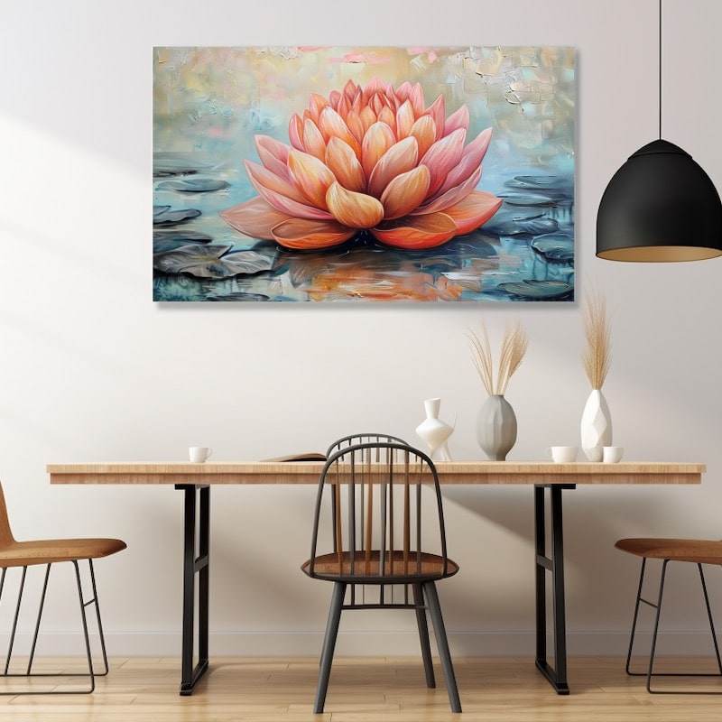 Lotus Flower Painting