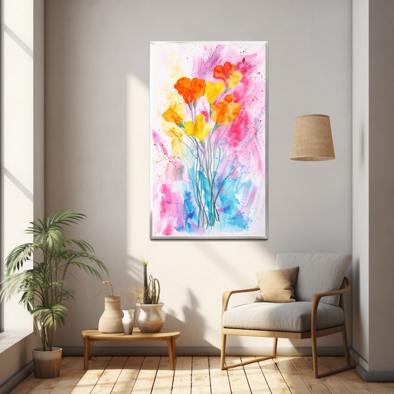 Children's Flower Painting