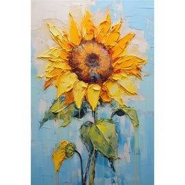 Sunflower Oil canvas on Canvas