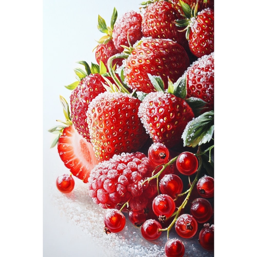 Red Fruit Canvas