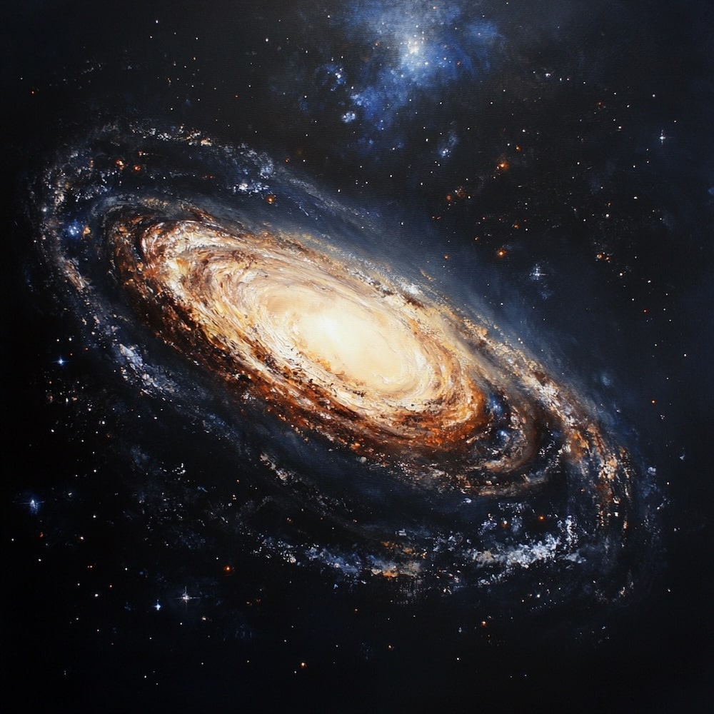 Galaxy Acrylic Canvas