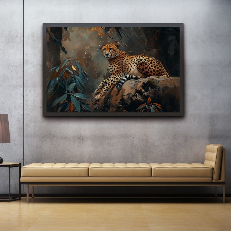 Cheetah Painting