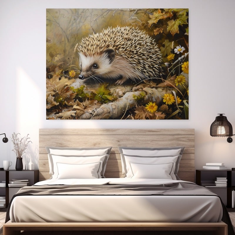 Hedgehog Painting