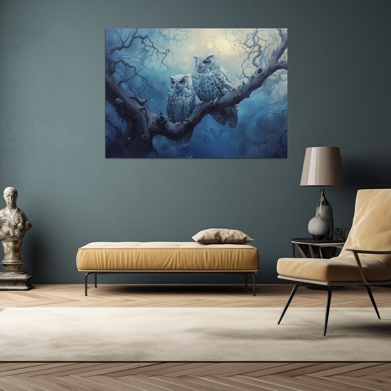 Night Owls Painting