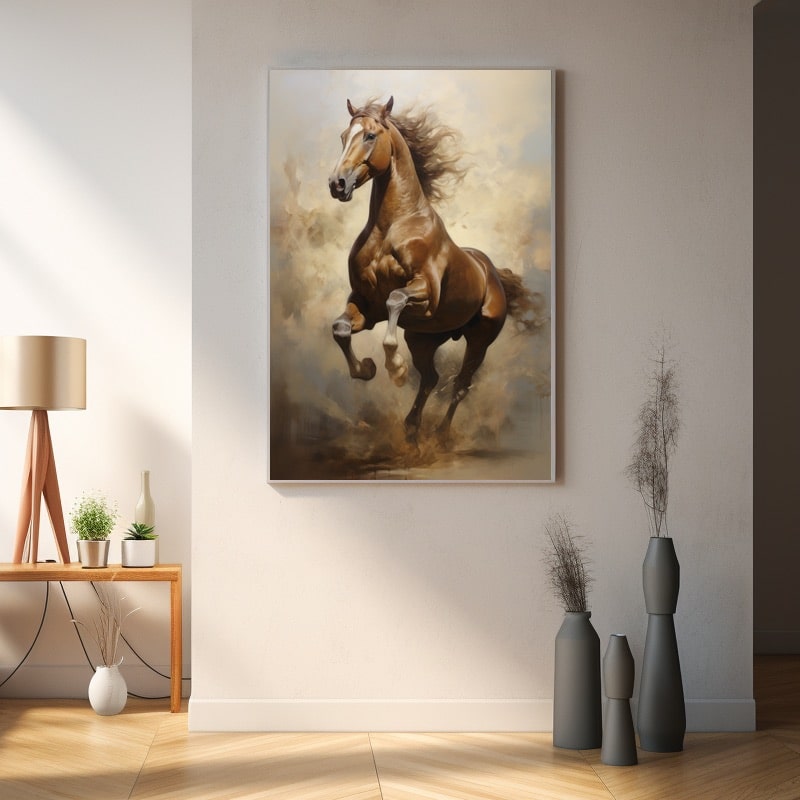 Horse Oil Painting