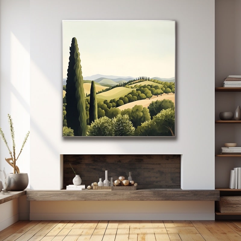 Oil Painting Natural Scenery