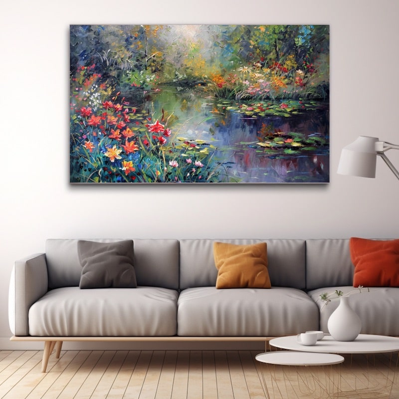 Impressionist Flower Painting