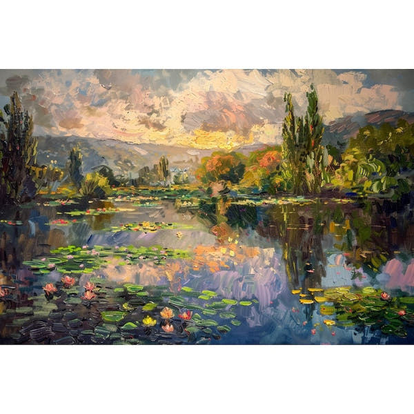 Acrylic Landscape Impressionist Canvas
