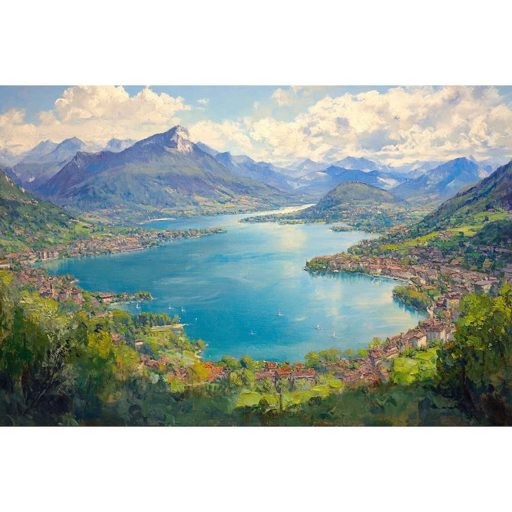 Lake Acrylic Canvas