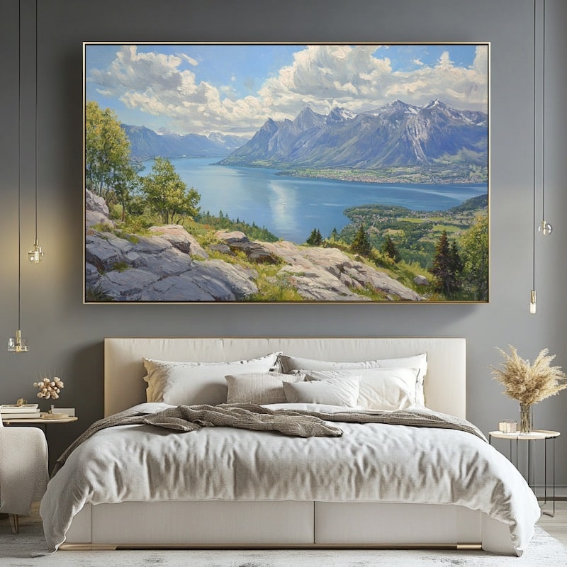 Swiss Landscape Painting