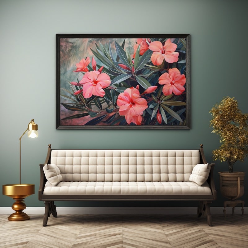 Oleander Painting