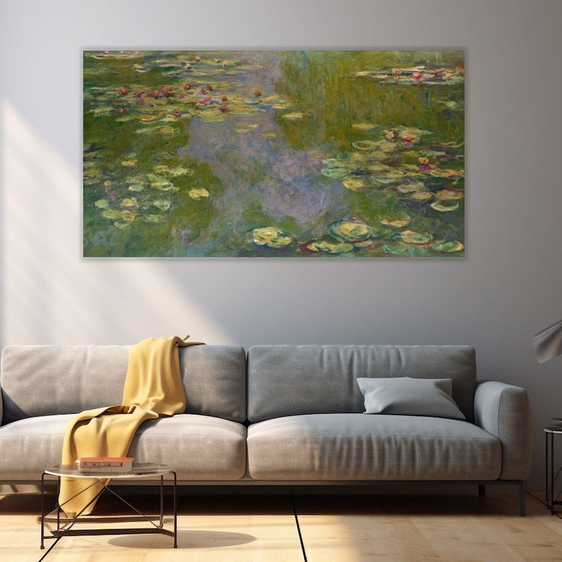 Water Lilies Painting Monet