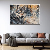 Thumbnail for Abstract Wolf Painting