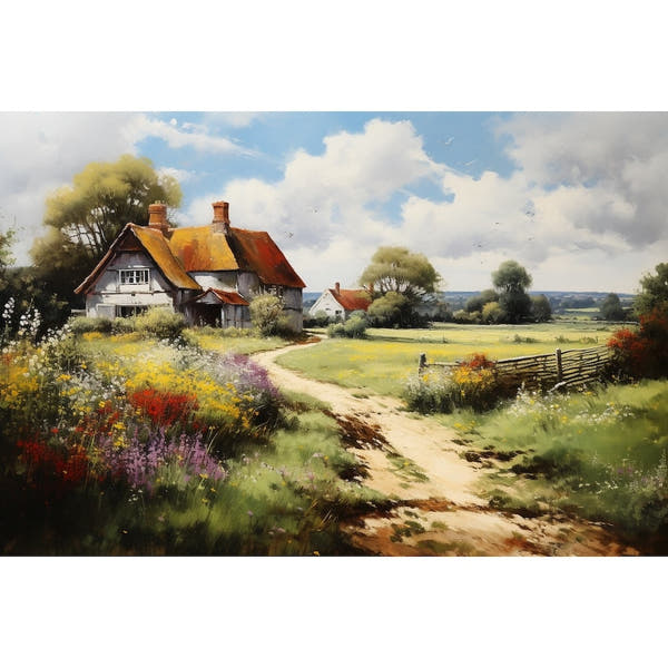 Canvas of Irish Countryside