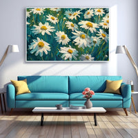 Thumbnail for White Daisy Flower Painting