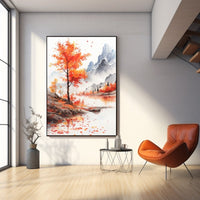 Thumbnail for Minimalist Landscape Painting
