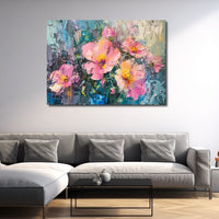 Thumbnail for Modern Abstract Flower Painting