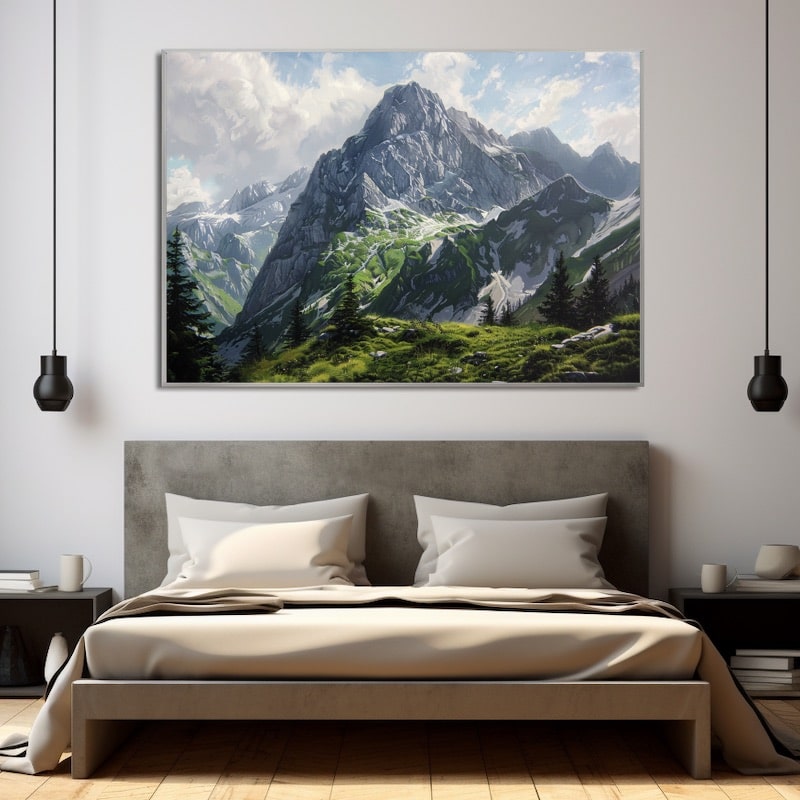 Rocky Mountains Painting