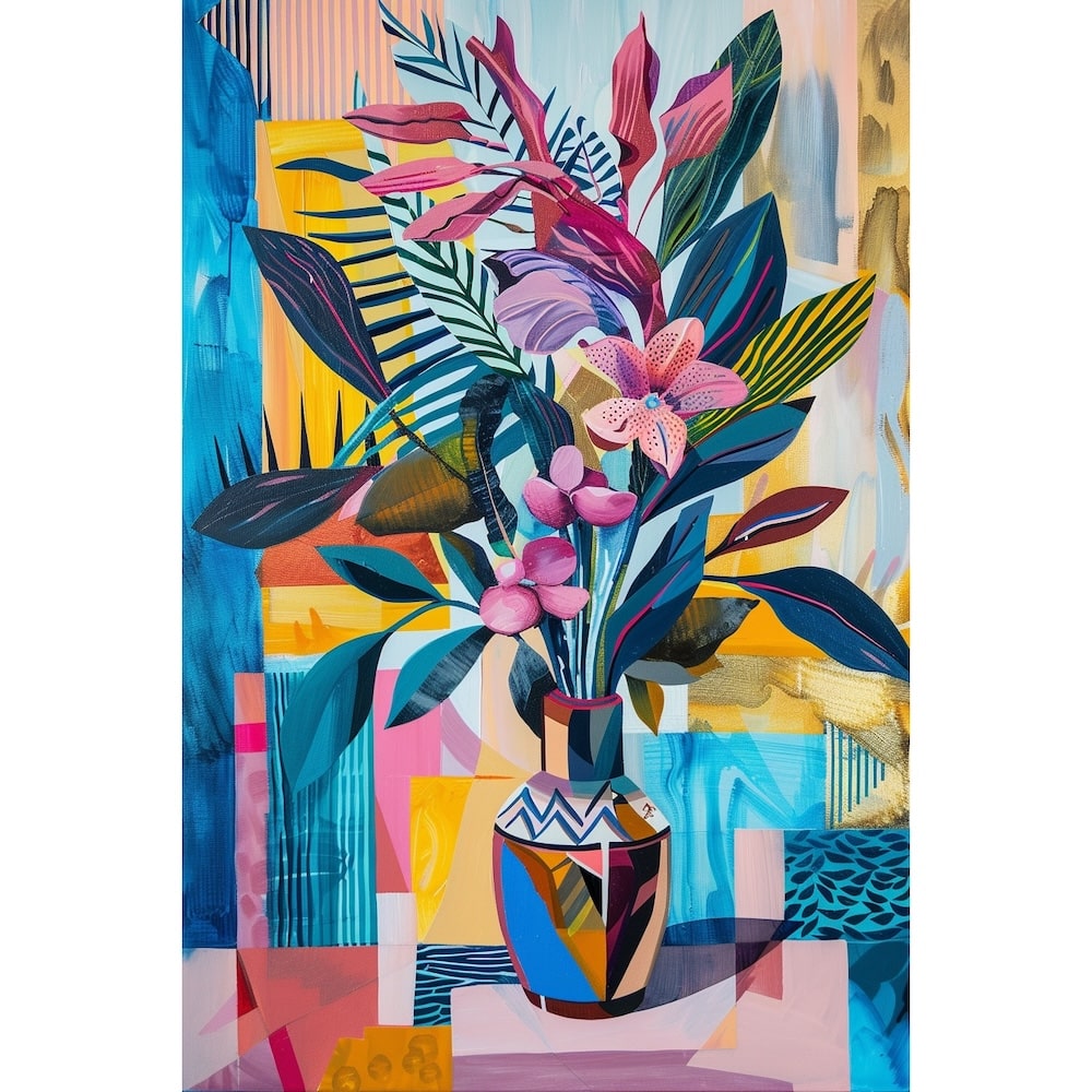 Flower Painting Wall Art