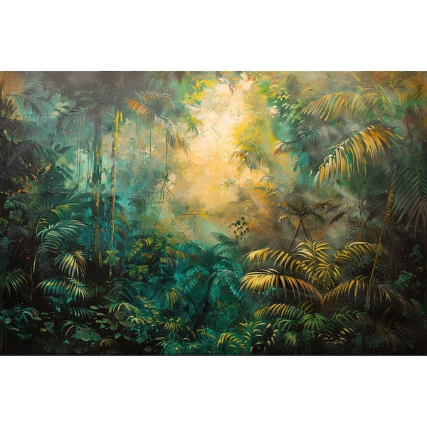 African Jungle Canvas