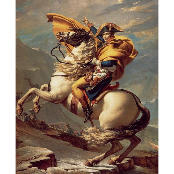 Napoleon on Horse Canvas