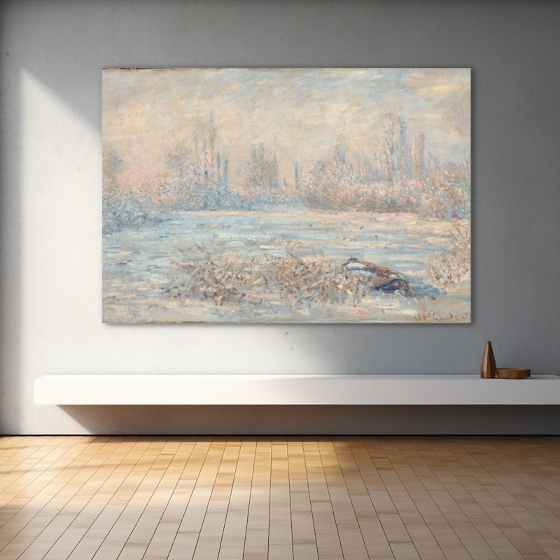 Impressionist Winter Painting