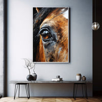 Thumbnail for Horse Portrait Oil Painting