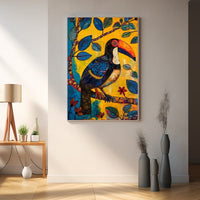 Thumbnail for Bird Oil Painting on Canvas
