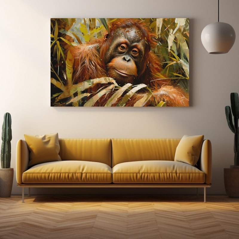 Orangutan Painting