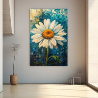 Thumbnail for Daisy Flower Acrylic Painting
