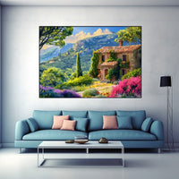 Thumbnail for Landscape Painting with House